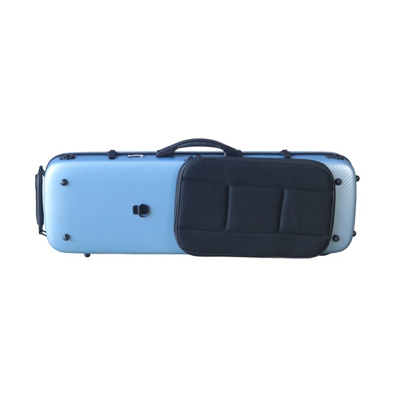 ESVIARDYRBC Estuche violín Artist Dynamic policarbonato rectangular 4/4 Sky blue Azul cielo
