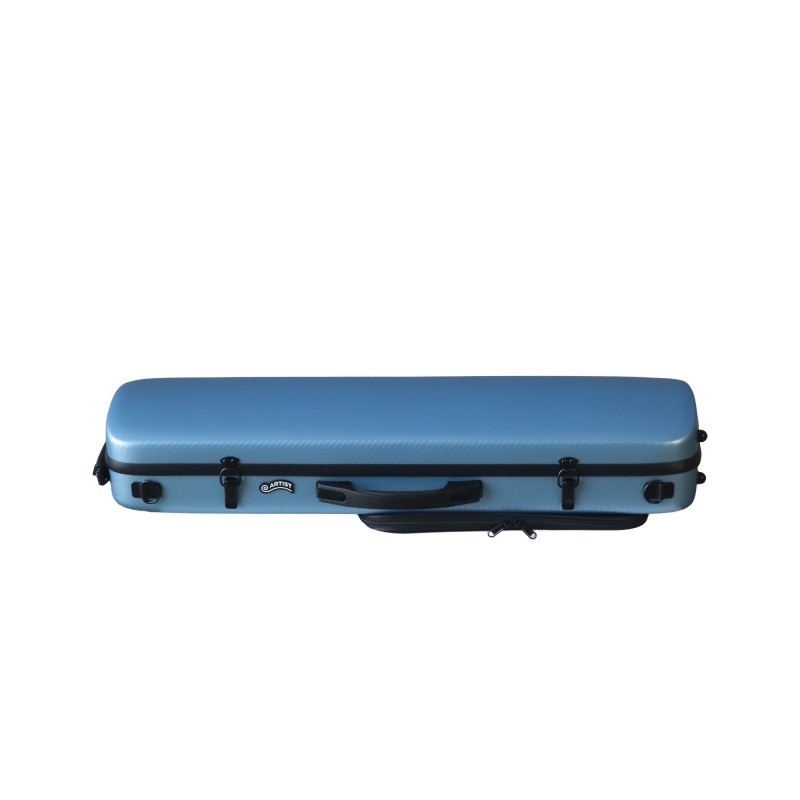 ESVIARDYRBC Estuche violín Artist Dynamic policarbonato rectangular 4/4 Sky blue Azul cielo