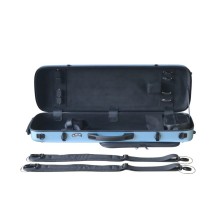 ESVIARDYRBC Estuche violín Artist Dynamic policarbonato rectangular 4/4 Sky blue Azul cielo
