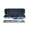 Estuche violín Artist Dynamic policarbonato rectangular 4 4 Sky blue Azul cielo
