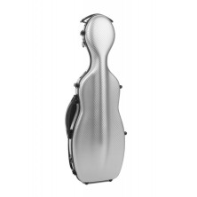 Estuche de violín Artist Dynamic Rocket con bolsa para partituras 4 4 Aluminio Cepillado
