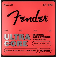 Fender 9250 Ultracore Nickel Plated Steel Ball End 9250M Gauges .045-.105 Cuerdas Bajo Eléctrico