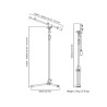 Tama MS736BK Soporte Micrófono Negro