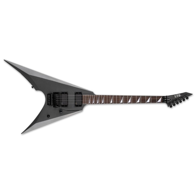 9610015E12020 ESP LTD Arrow-400 Guitarra Eléctrica Charcoal Metallic