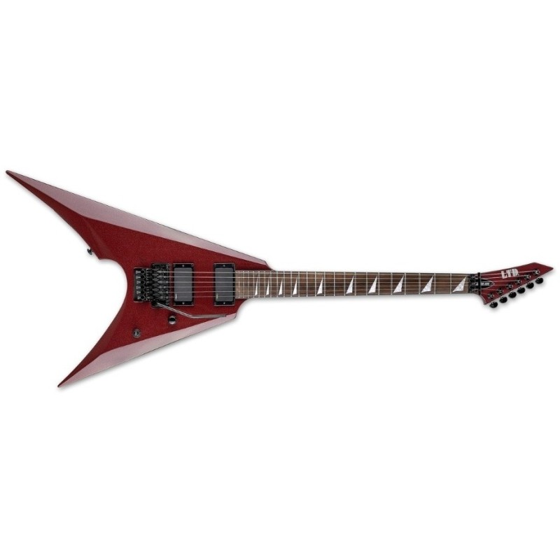 9610015E12021 ESP LTD Arrow-400 Guitarra Eléctrica Scarlet Metallic