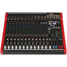 MQ1642X Proel MQ1642X Mezclador Compacto de 16 Canales con 4 Buses, DSP de Efectos, USB y Bluetooth