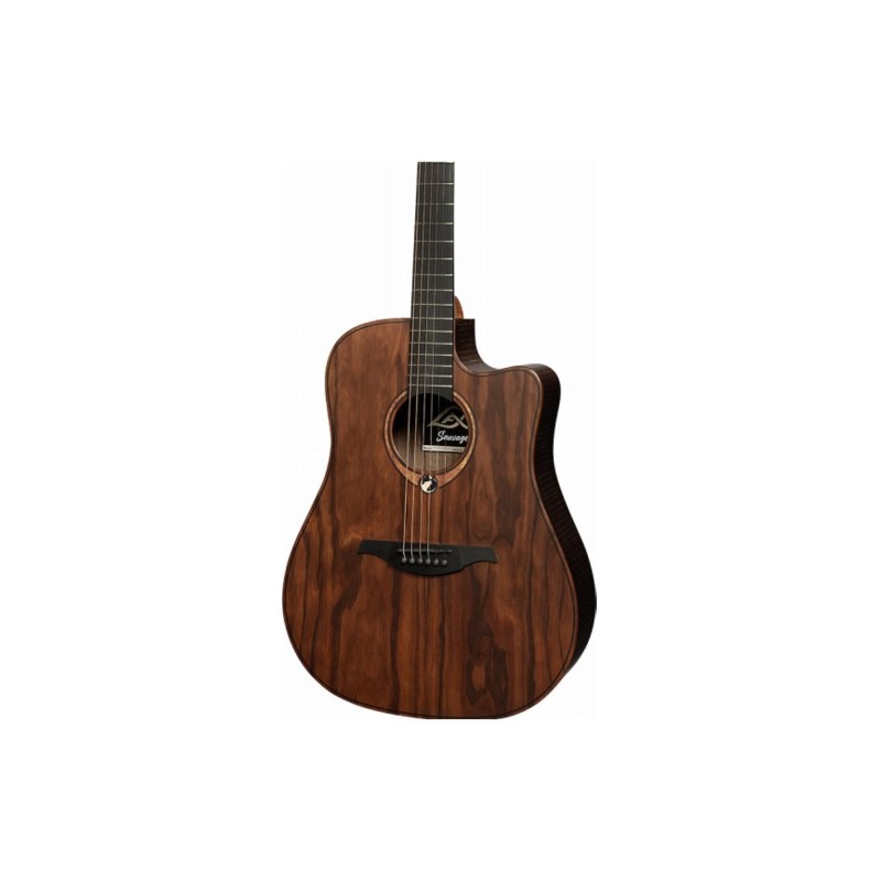 GLASAUVAGEDCE Lag GLASAUVAGEDCE Guitarra Electroacústica Dreadnought Cutaway