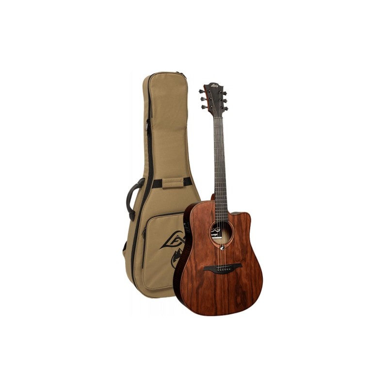 GLASAUVAGEDCE Lag GLASAUVAGEDCE Guitarra Electroacústica Dreadnought Cutaway