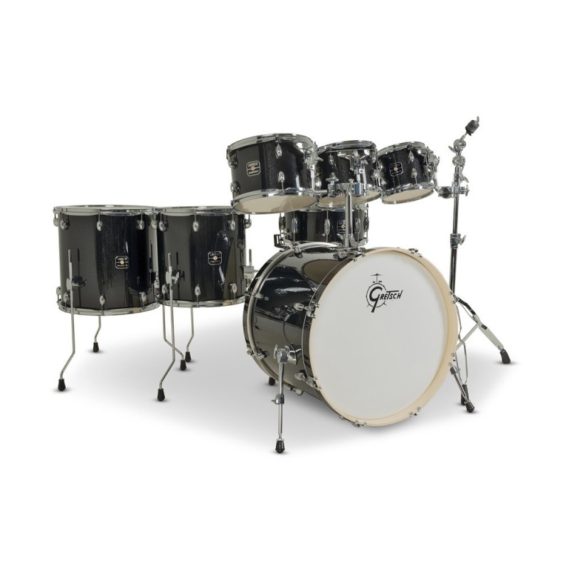GEWA-GR801510501 Gretsch Drum Set Energy Batería Acústica  Super Rock - Black Sparkle