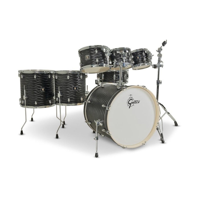 GEWA-GR801510504 Gretsch Drum Set Energy Batería Acústica  Super Rock - Black Fame
