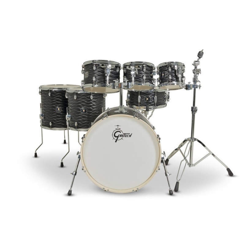 GEWA-GR801510504 Gretsch Drum Set Energy Batería Acústica  Super Rock - Black Fame