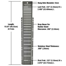 MAGA-MN804 Music Nomad MN804 Fretboard Protector Para Trastes Escala E-24.75"