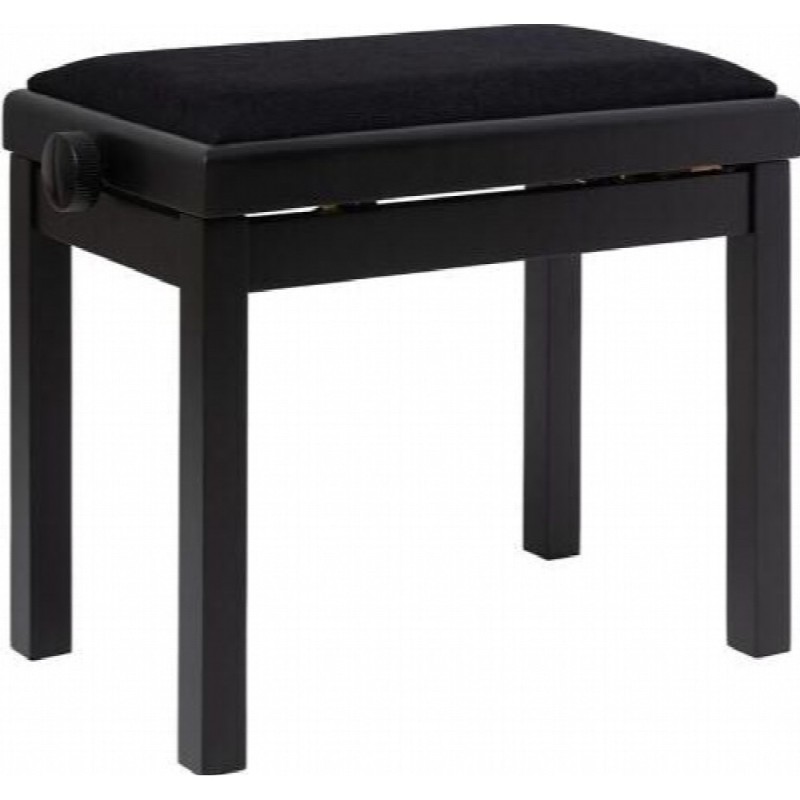 PB06GBKMVBK Stagg PB06G BKM VBK Banqueta piano Negra