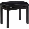 Stagg PB06G BKM VBK Banqueta piano Negra