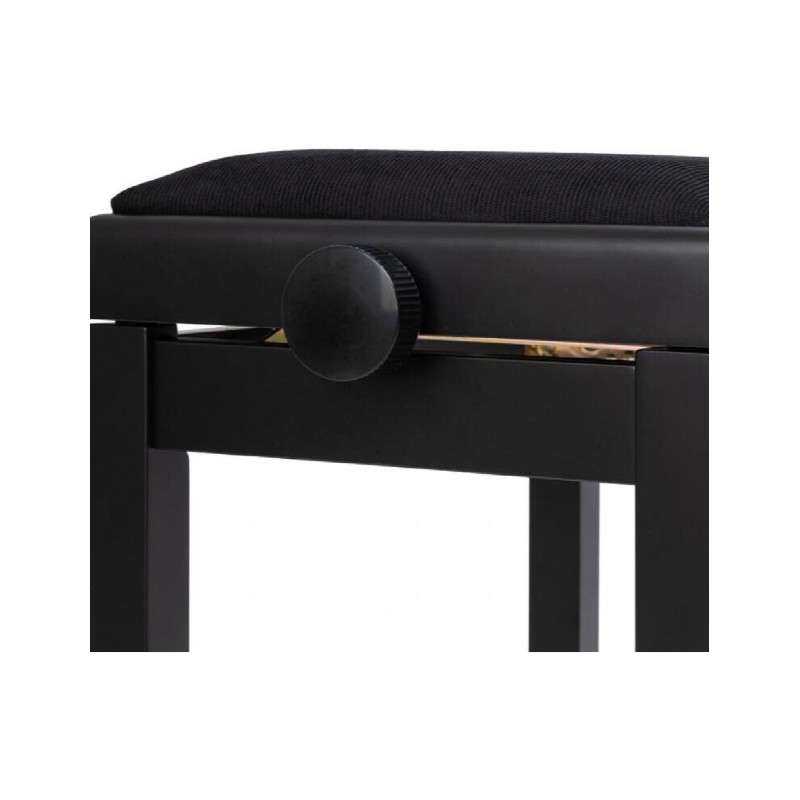 PB06GBKMVBK Stagg PB06G BKM VBK Banqueta piano Negra