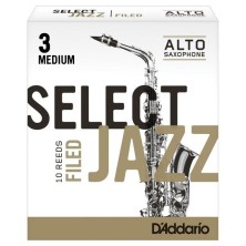DAddario Select Jazz Organic Filed 3 M Saxo Alto