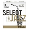 DAddario Select Jazz Organic Filed 3 M Saxo Alto