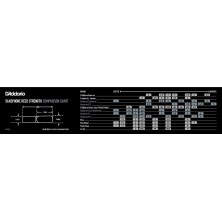ORSF10ASX3M DAddario Select Jazz Organic Filed 3 M Saxo Alto