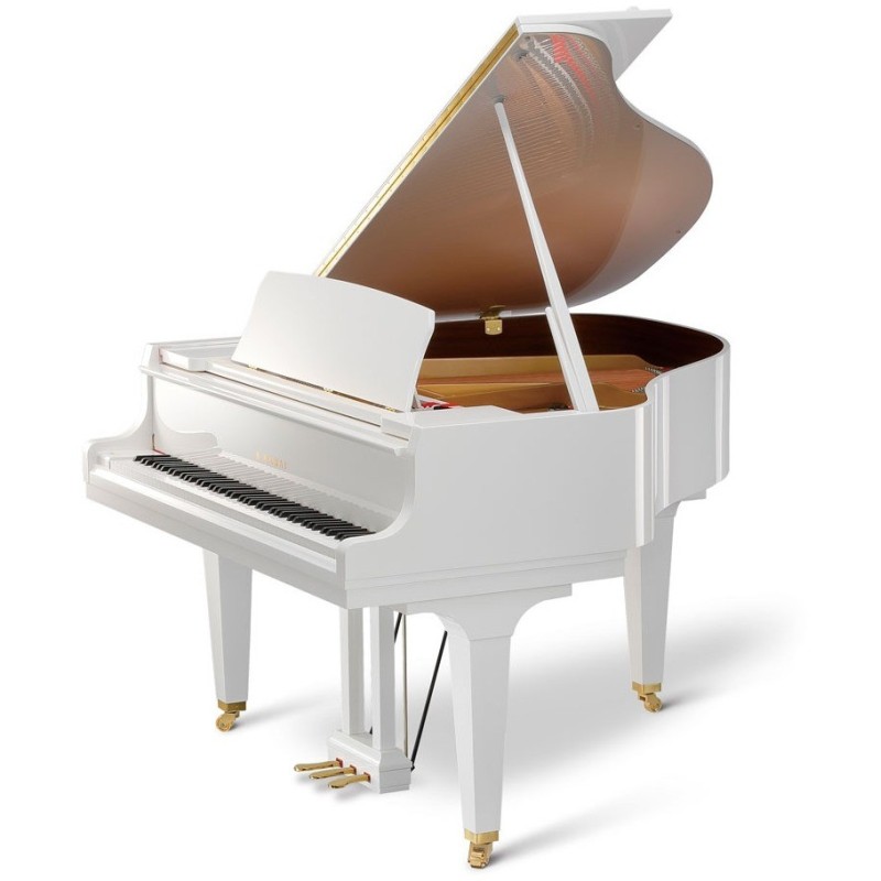 GL20WHP Kawai GL-20 WH/P Blanco Pulido Piano de Cola