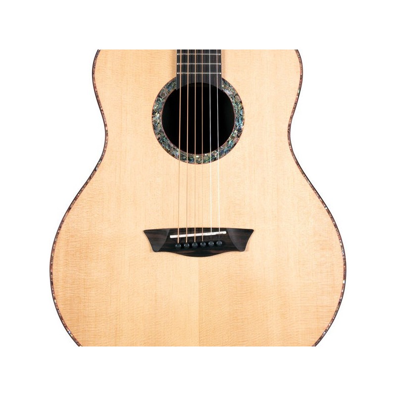 BTS24SDU Washburn Bella Tono Elegante S24S Gloss Natural Guitarra Acústica