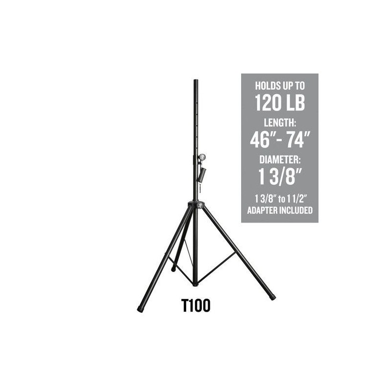MAC-644308 Mackie T100 Soporte Tripode para altavoces suelo