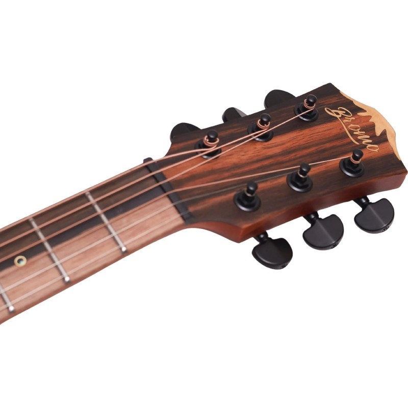 BAT8MEBK Bromo BAT8ME Black Guitarra Electroacústica