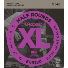 EHR320 DAddario Ehr320 Half Rounds 09-42