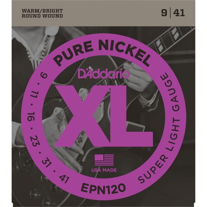 EPN120 Daddario EPN120 pure nickel super light [09-41]