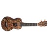 Mahalo MA1CH Art II Series Cheetah Ukelele Soprano