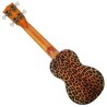 Mahalo MA1CH Art II Series Cheetah Ukelele Soprano