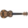 Mahalo MA1PY Art II Series Python con funda Ukelele Soprano