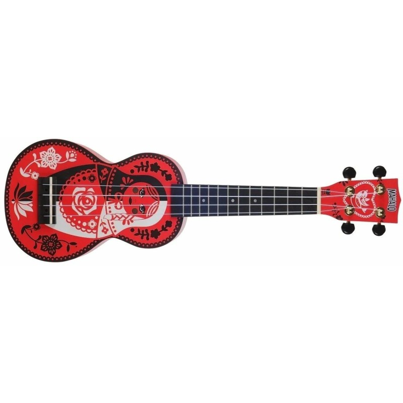 MA1RD Mahalo MA1RD Art Series Russian Doll con funda Ukelele soprano
