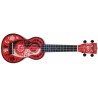 Mahalo MA1RD Art Series Russian Doll con funda Ukelele soprano