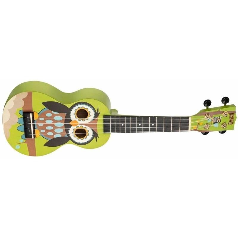 MA1WL Mahalo MA1WL Art Series Owl con funda Ukelele Soprano