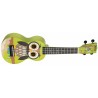 Mahalo MA1WL Art Series Owl con funda Ukelele Soprano
