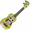 Mahalo MA1WL Art Series Owl con funda Ukelele Soprano
