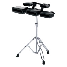 Jinbao JBCB05BB Set 5 cencerros metal con soporte 2 niveles