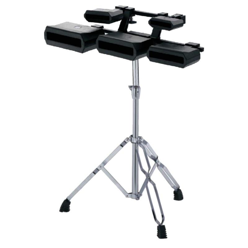KELL-JBCB05BB Jinbao JBCB05BB Set 5 cencerros metal con soporte 2 niveles