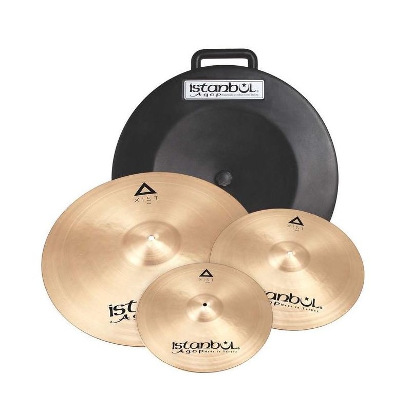 2622053I12028 Istanbul Agop Set de 4 Platos XIST 14" 16" 18" 20" con Funda