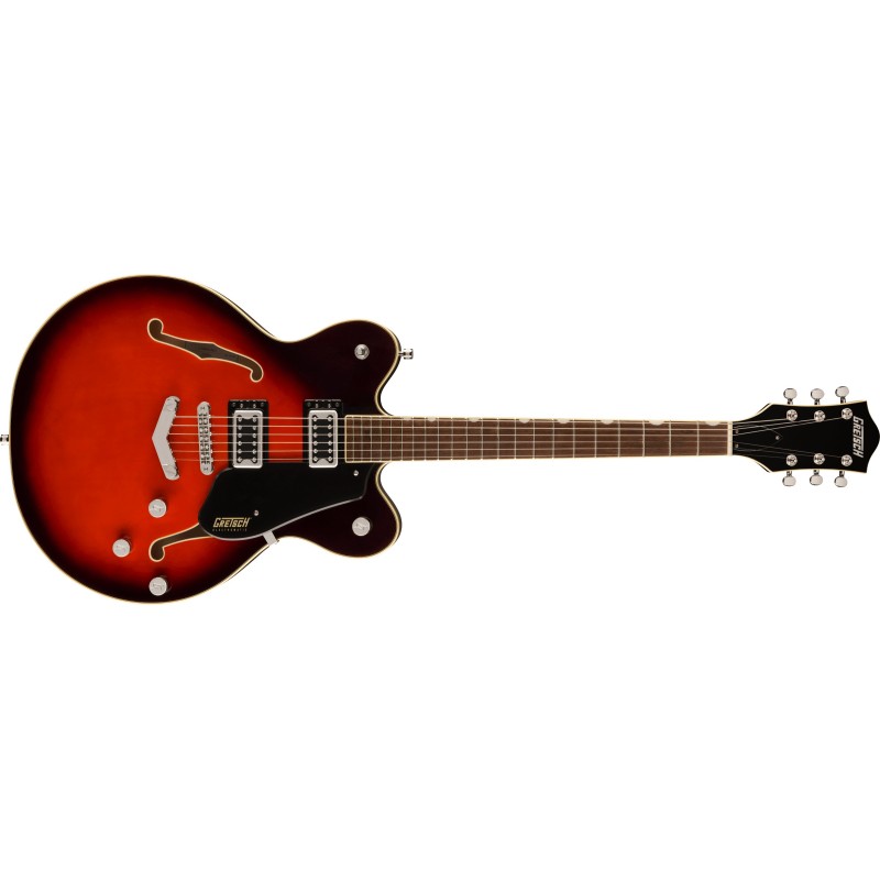 2508300561 Gretsch G5622 Electromatic Center Block Double-Cut with V-Stoptail Claret Burst
