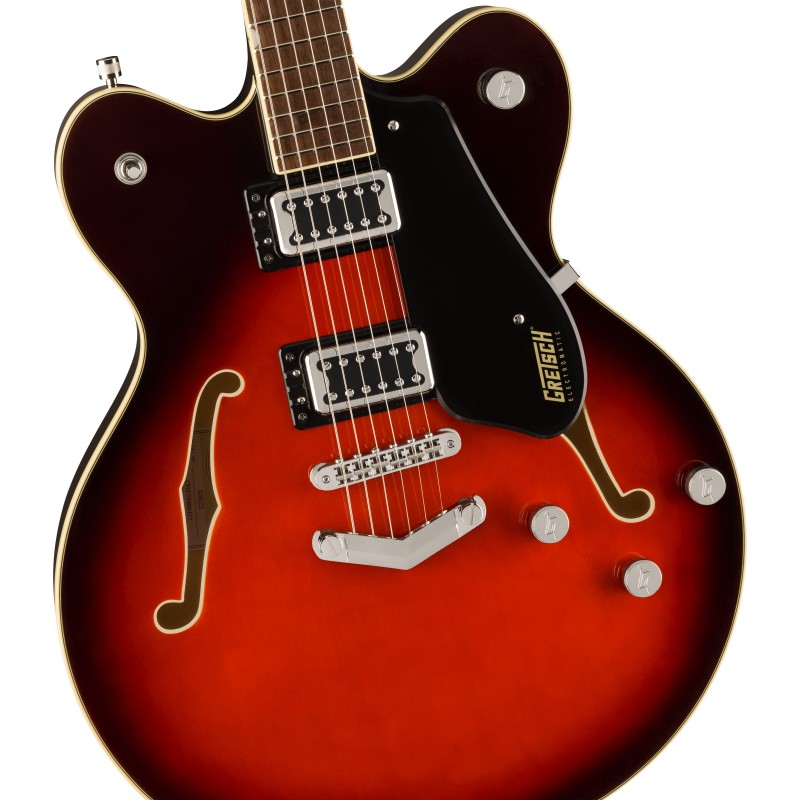 2508300561 Gretsch G5622 Electromatic Center Block Double-Cut with V-Stoptail Claret Burst