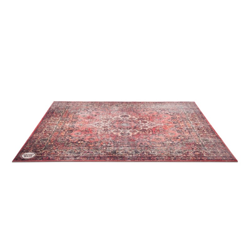 IBER-DNB-ST185-PWR DrumNBase Sound Stage 185 × 165cm Alfombra Batería Persian Worn Red