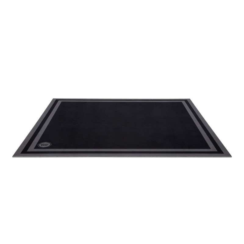 IBER-DNB-ST185-SB DrumNBase Sound Stage 185 × 165 cm Alfombra Batería Stage Black