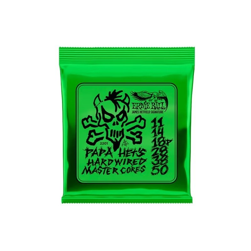 MUSI-CEB2201 Ernie Ball Papa Het's Hardwired Master Cores 11-50