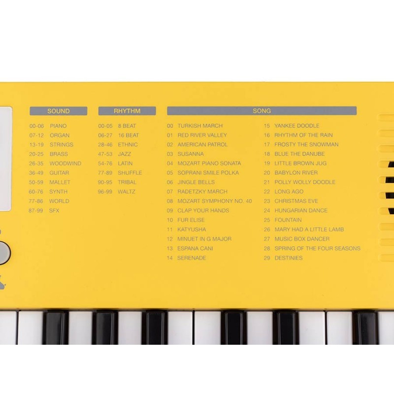 KELL-MK1/YE Medeli MK1/YE Teclado 37 teclas Amarillo