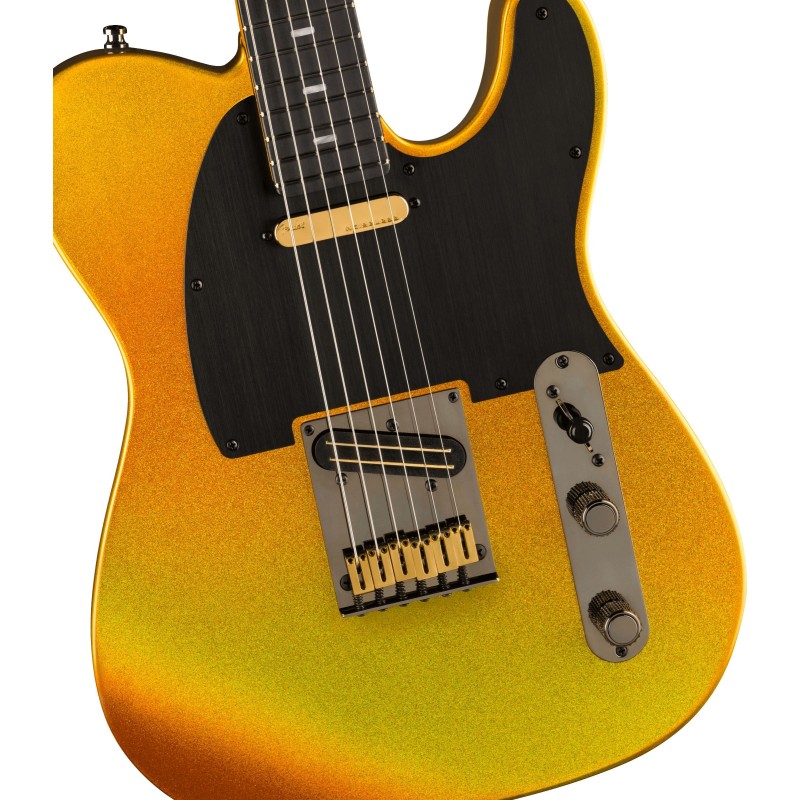 0177011728 Fender 75th Anniversary AM Ultra II Tele EB Liquid Gold Guitarra Eléctrica