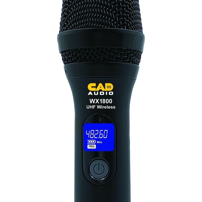 WX1800HH Cad Audio WX1800HH Sistema de micrófono inalámbrico de mano UHF de verdadera diversidad