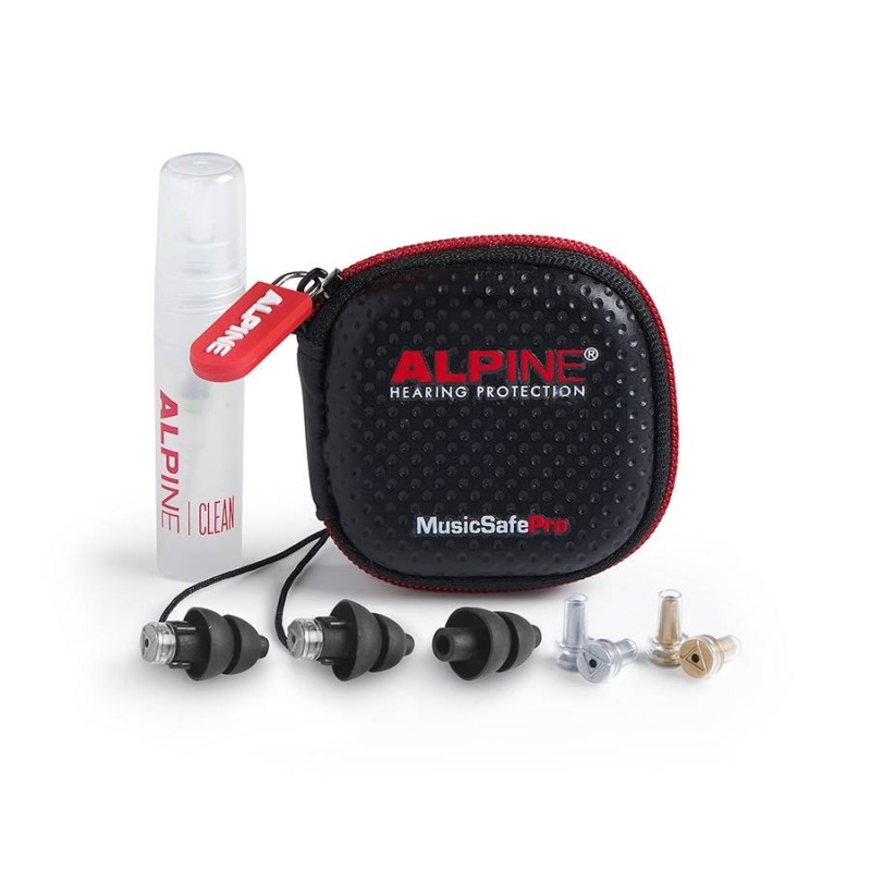KELL-ALP-MSP-BK Alpine Tapones MusicSafe Pro Black
