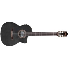 Ibanez GA360TCE-TBK Guitarra clásica Transparent Black