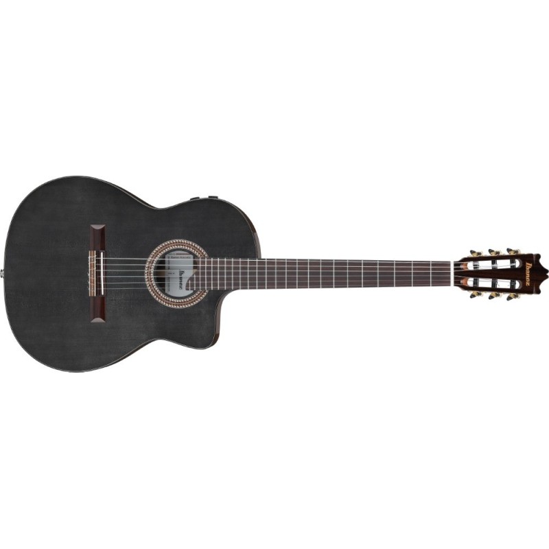 HOSH-GA360TCETBK Ibanez GA360TCE-TBK Guitarra clásica Transparent Black